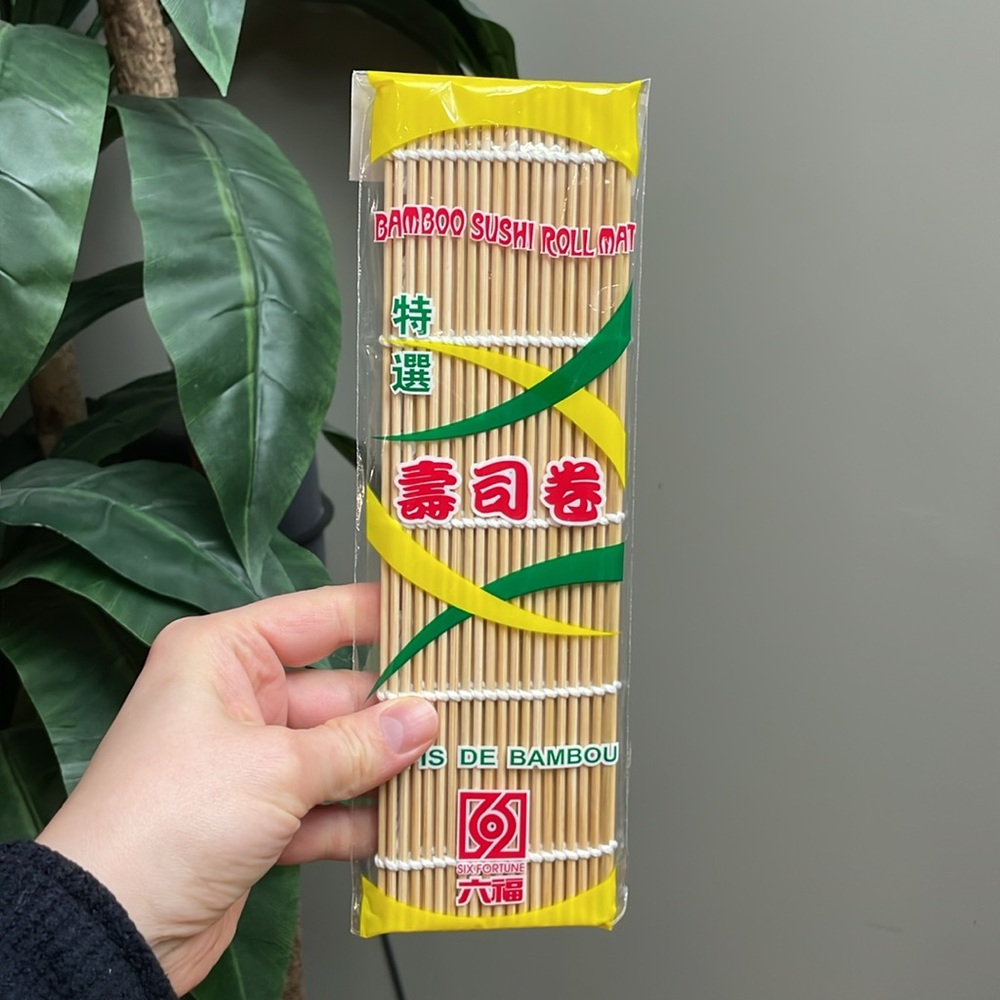 New NIP Bamboo Sushi Roll Mat Sushi Making California Roll Bamboo Mat